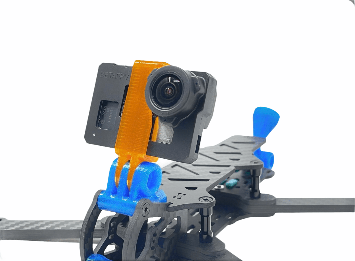 BETAFPV Naked GoPro Mount w/ Stock GoPro Adjustable Tab Mount