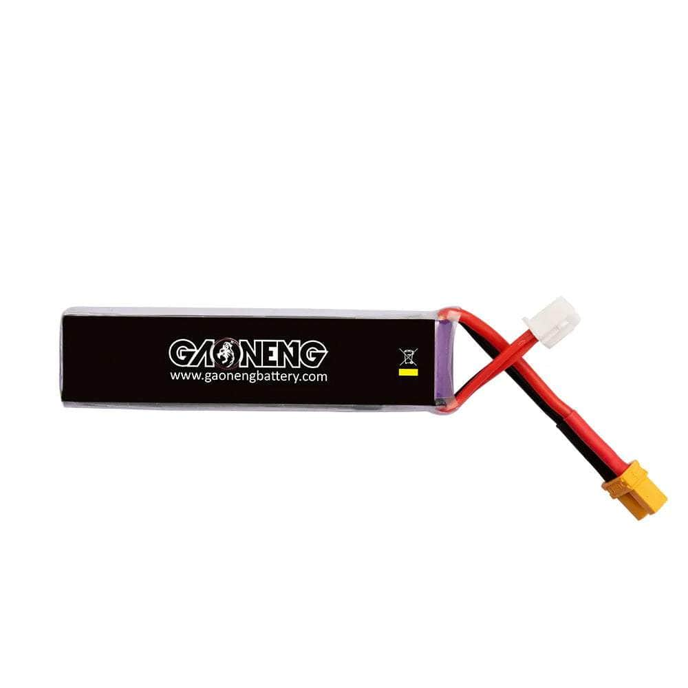 Gaoneng GNB 7.6V 2S 850mAh 60C LiHV Micro Battery (Long Type) - XT30