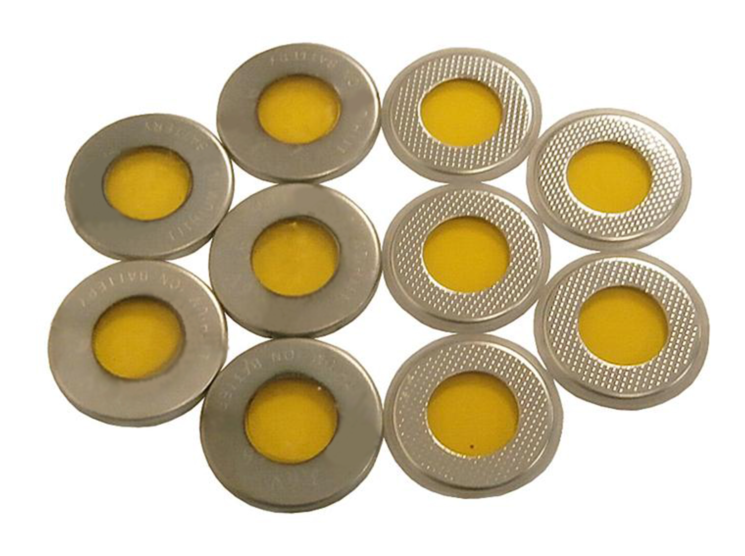 MSE PRO 5 pcs of CR2016 Coin Cell Case With Two Sides Kapton Window For In-situ XRD Measurement