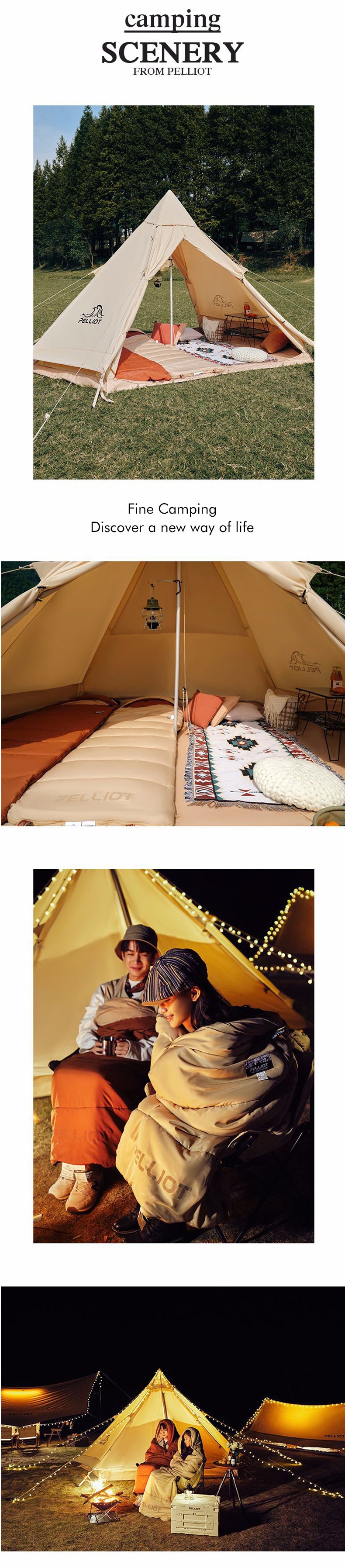 Спальный мешок-трансформер Pelliot для улицы, трансформируемый в двухместный спальный мешок для кемпинга