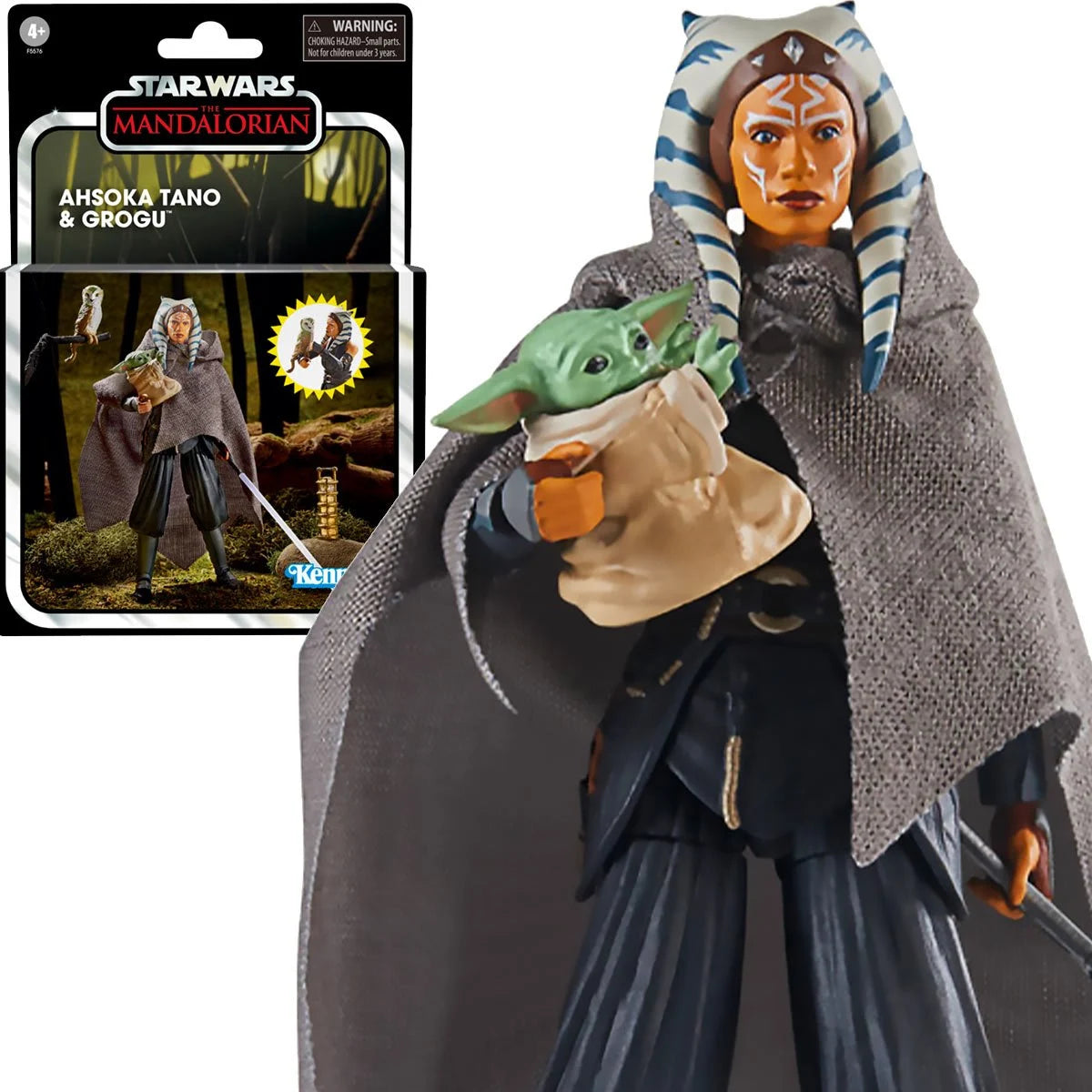 Star Wars The Vintage Collection Deluxe Ahsoka Tano and Grogu