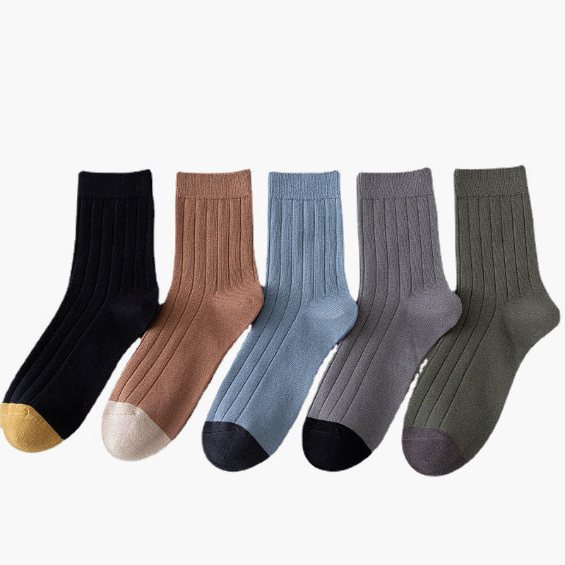 Plus Size Winter Warm Quarter Socks(5 Pairs)