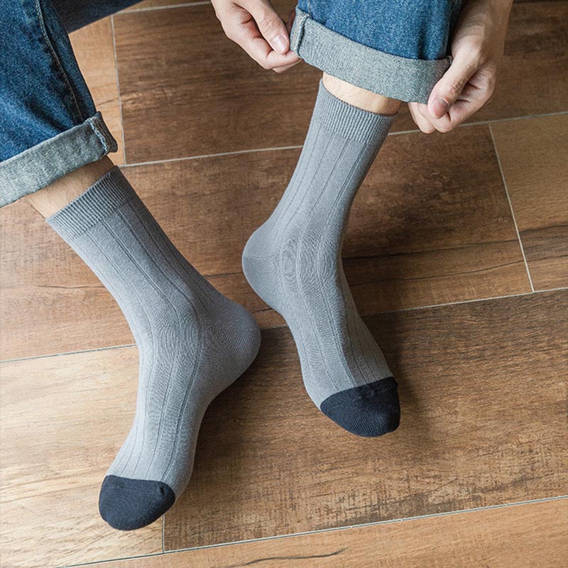 Plus Size Winter Warm Quarter Socks(5 Pairs)