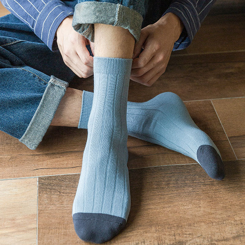Plus Size Winter Warm Quarter Socks(5 Pairs)