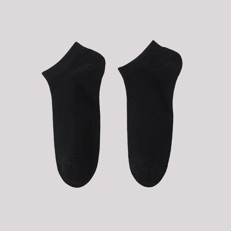 Plus Size Antibacterial Soft Ankle Socks(5 Pairs)