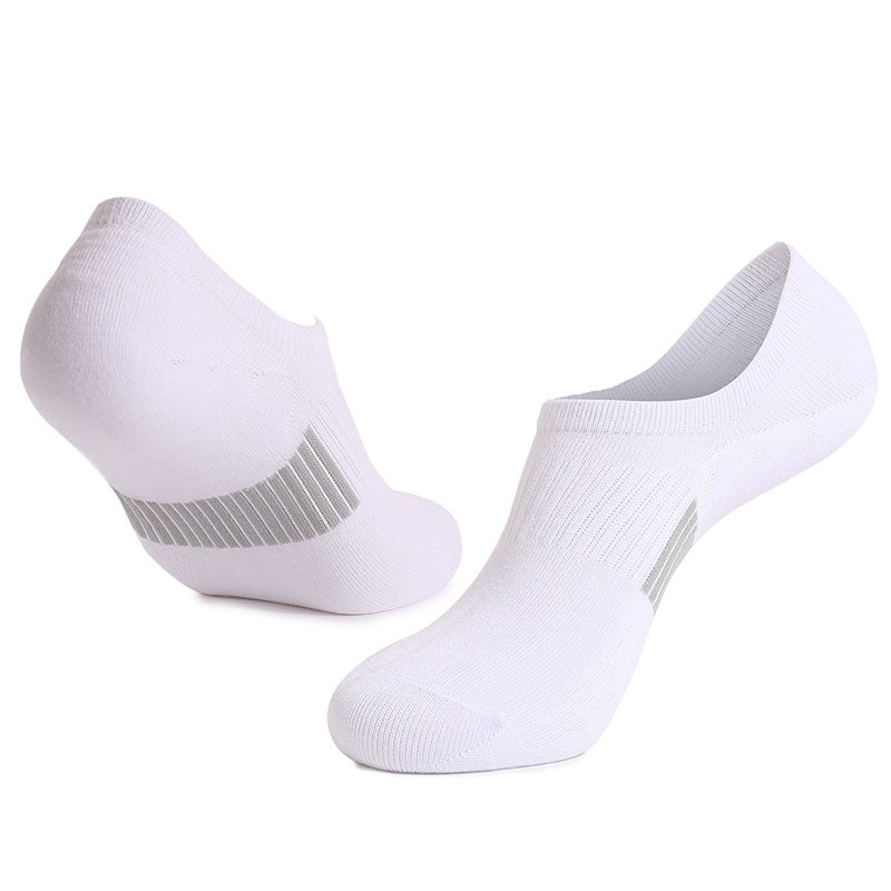 Plus Size Classic Color Breathableal Ankle Socks(6 Pairs)