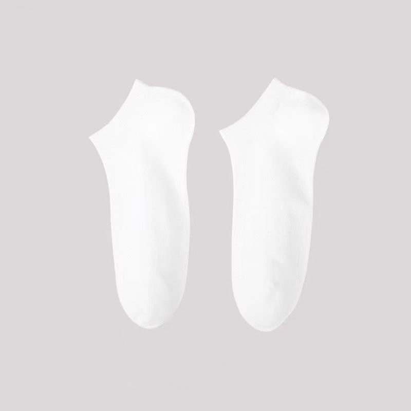 Plus Size Antibacterial Soft Ankle Socks(5 Pairs)