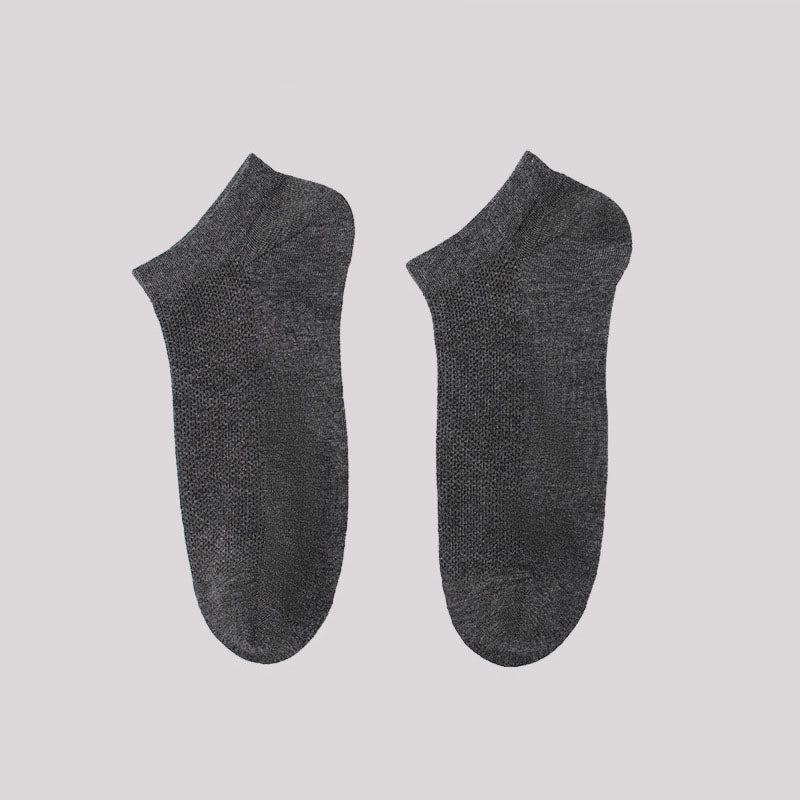 Plus Size Antibacterial Soft Ankle Socks(5 Pairs)