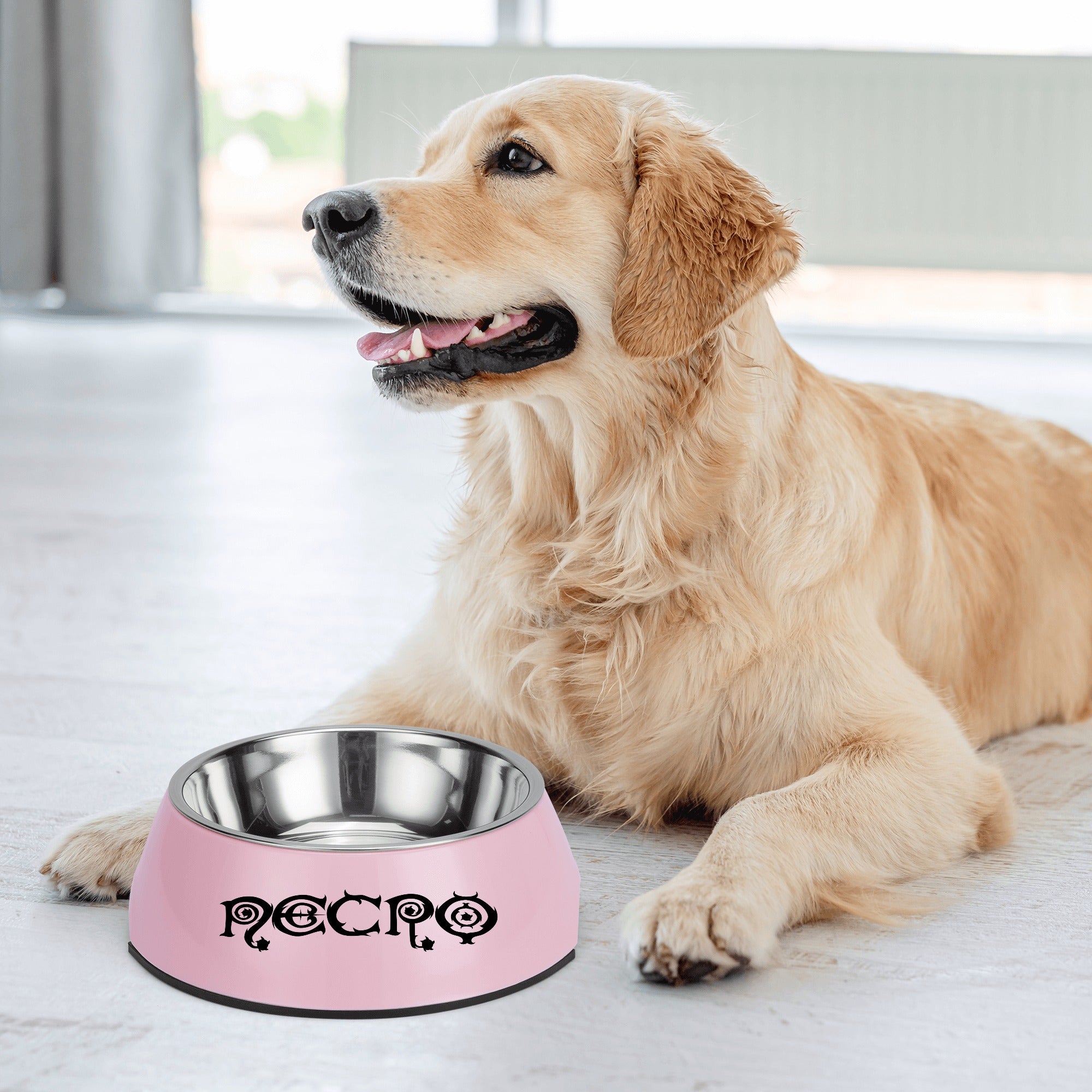 Necro - Logo - Pet Food Bowl