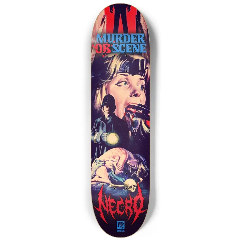 Necro - Murder Obscene - Skateboard