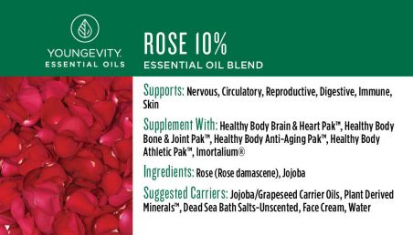 Rose 10% Essential Oil - 5ml