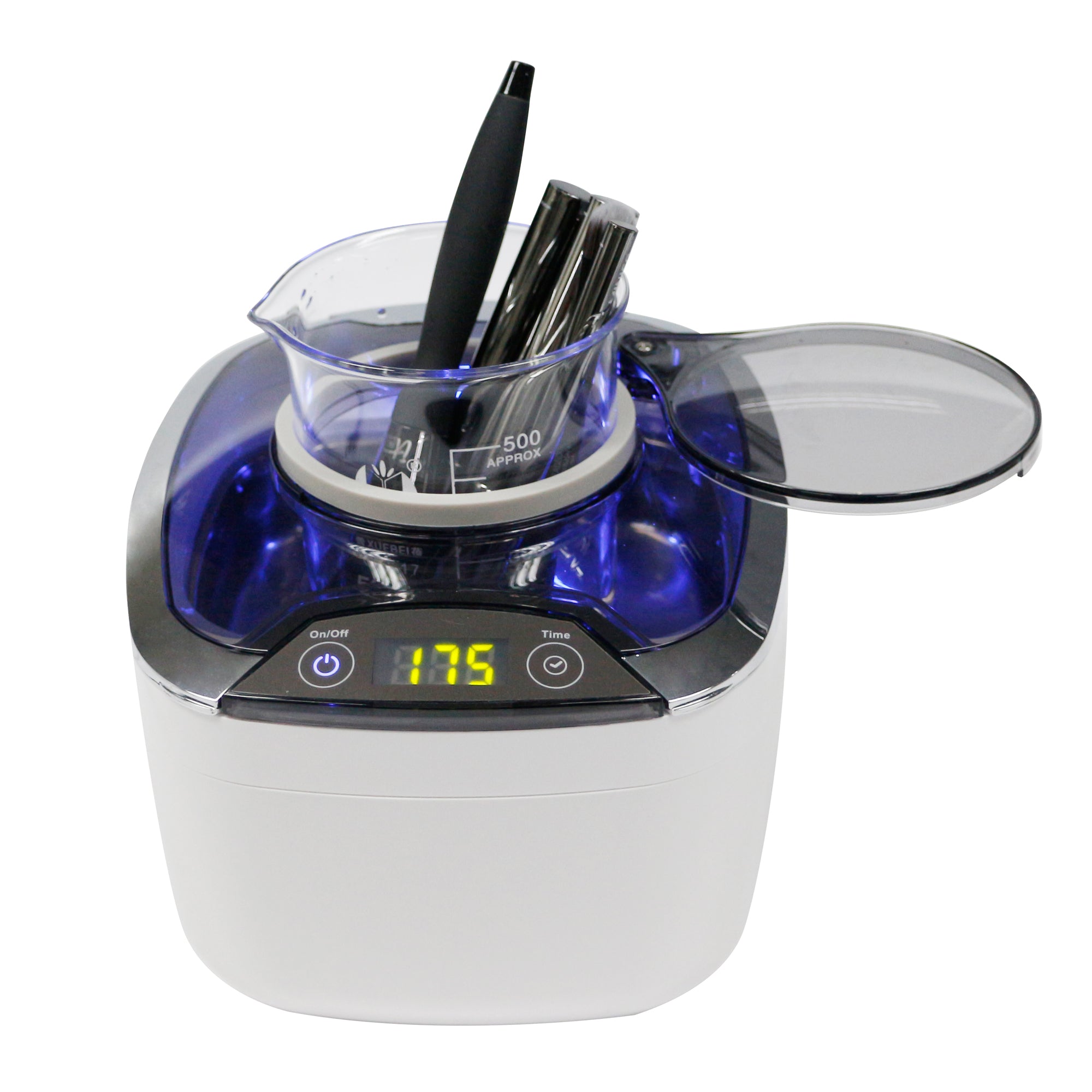 DS400B | iSonic? Miniaturized Commercial Ultrasonic Cleaner for Jewelry, Cosmetic Tools, Eyeglasses