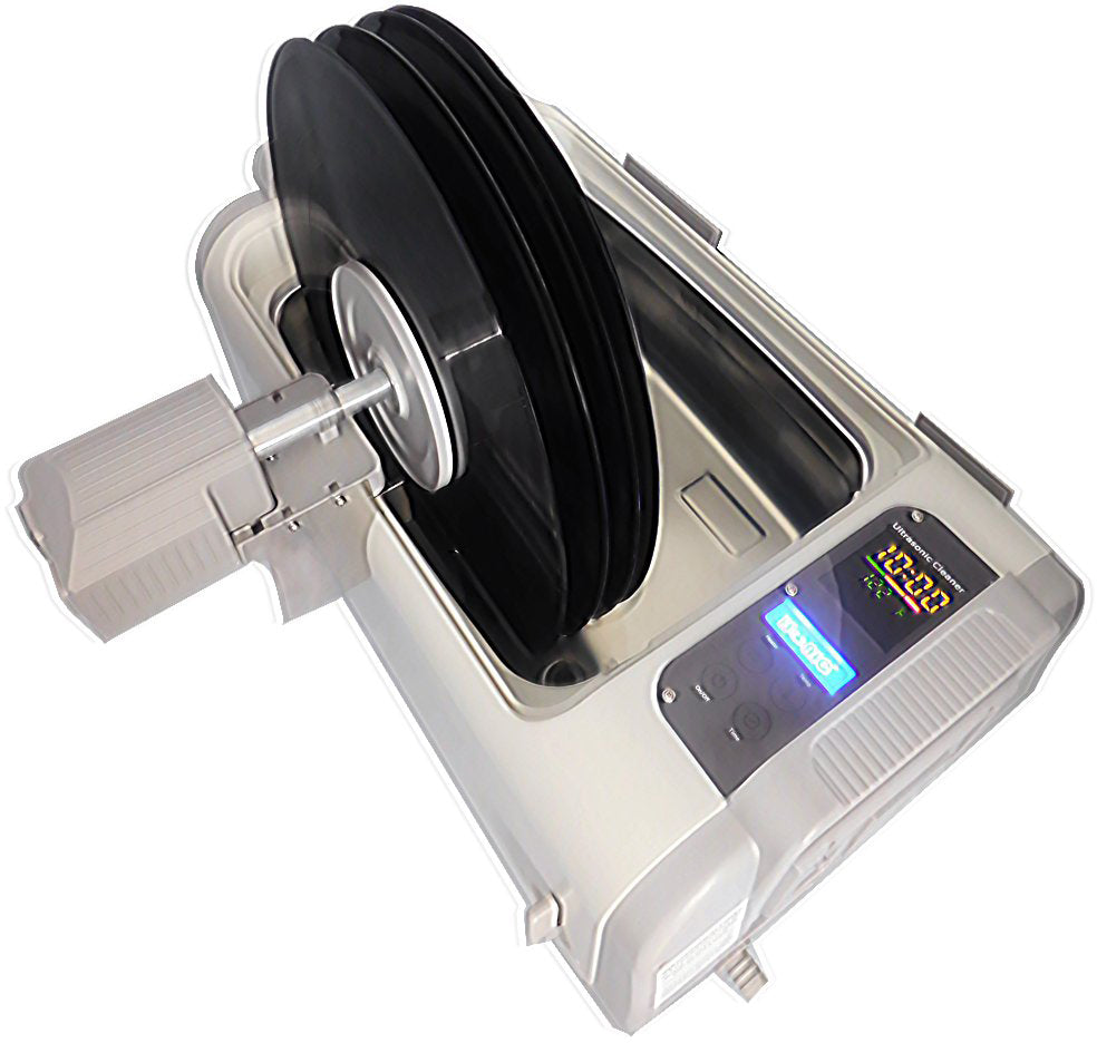 P4875II-4T-NH+MVR5 | iSonic? Ultrasonic Vinyl Cleaner for 5-LPs, 2Gal/7.5L, no heaters