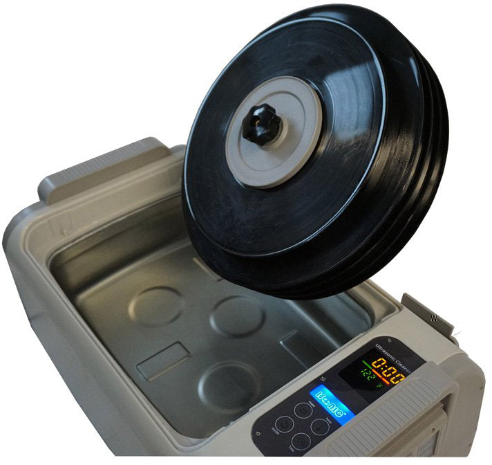 P4875II-4T-NH+MVR5 | iSonic? Ultrasonic Vinyl Cleaner for 5-LPs, 2Gal/7.5L, no heaters