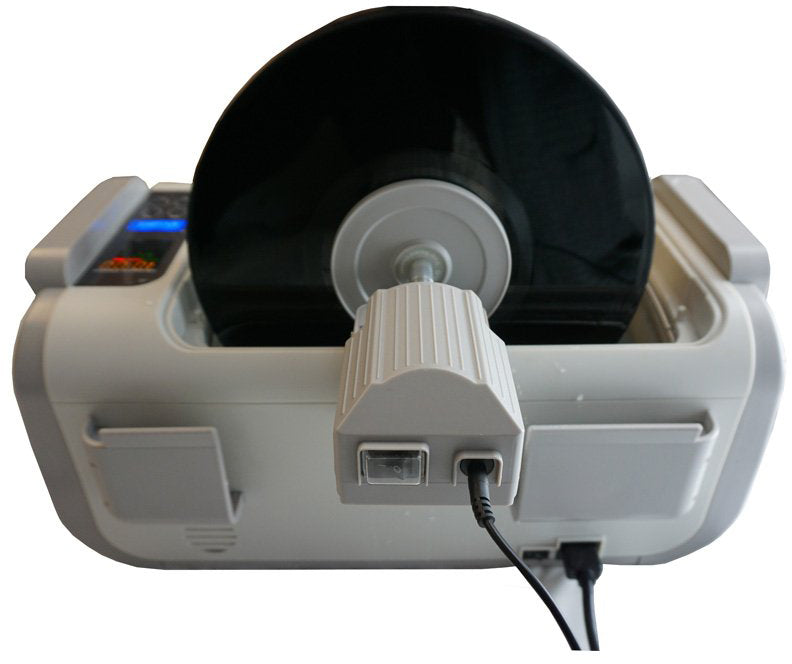 P4875II-4T-NH+MVR5 | iSonic? Ultrasonic Vinyl Cleaner for 5-LPs, 2Gal/7.5L, no heaters