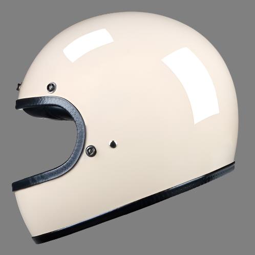 LDMET Full Face Vintage Lightweight Motorcycle Helmet DOT Certified for Men and Women