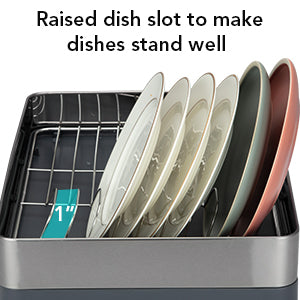 GARVEE Dish Drying Rack Stainless Steel Dish Rack Drainers for Kitchen Counter