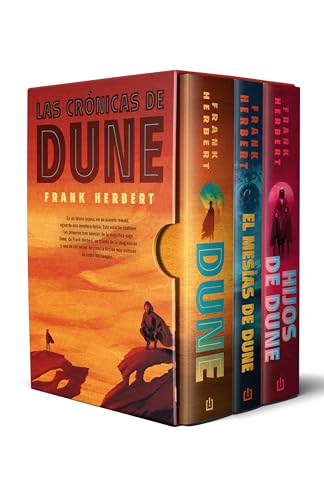 Estuche Triloga Dune, edicin de lujo (Dune; El mesas de Dune; Hijos de D une ) / Dune Saga Deluxe: Dune, Dune Messiah, and Children of Dune (Spanish Edition)