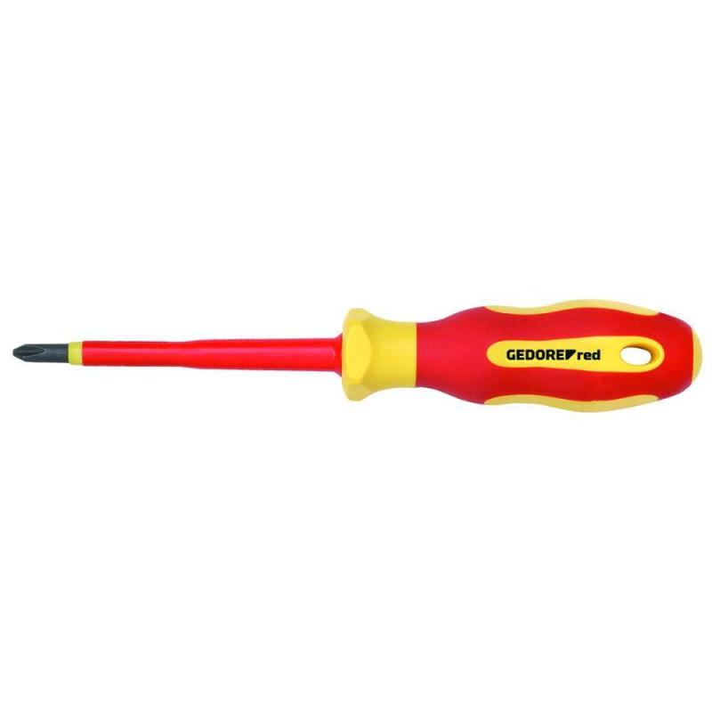 Gedore R39300115 Pozidriv VDE-Screwdriver PZ1 80 mm