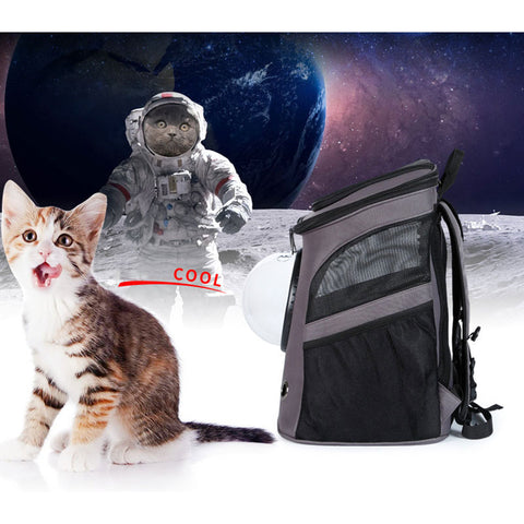 Cat Backpack Breathable Outdoor Travel Bag 3 Color Large Capacity Pet
