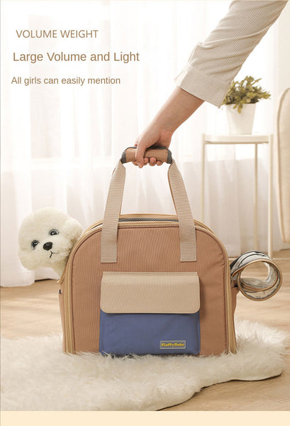 Cat Carrier Bag Foldable Breathable 3 Color Outdoors Handbags Pet Backpack