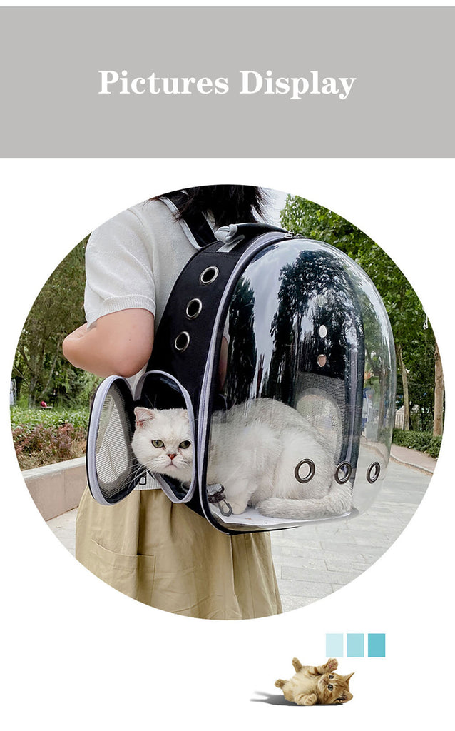 Cat Carrier Bag Transparent Bag Breathable Multiple colors Portable Bag