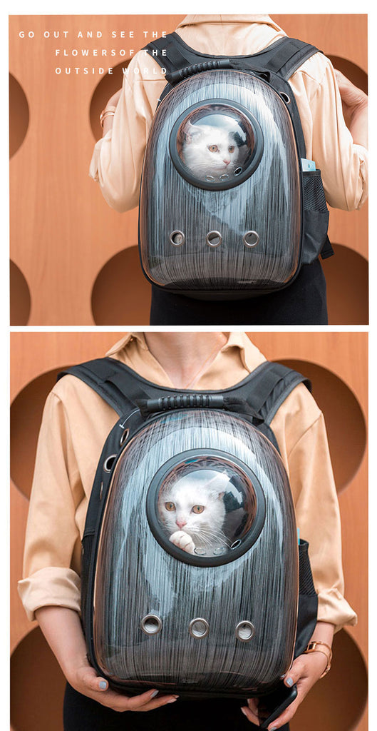 Cat Carrier Bag Transparent Breathable Capsule 13 Color Cat Backpack