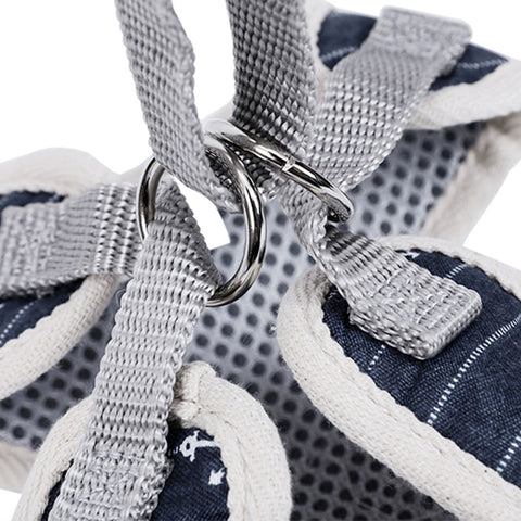 Cat Harness and Leash Clothes Vest Nylon Mesh 5 Color Pet Collar Accessories