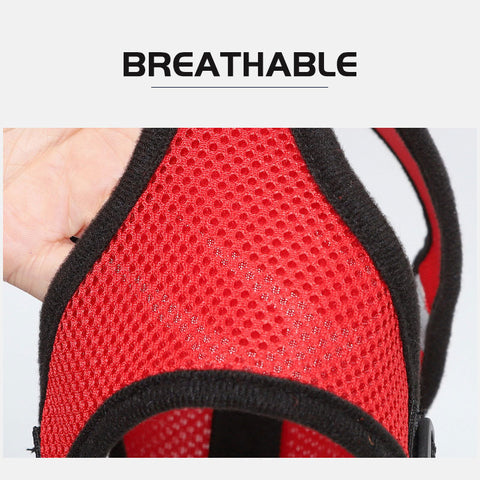 Cat Harness Leash Set Breathable Mesh 7 Color Collar Pet Accessories