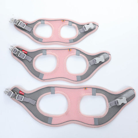 Cat Leash Set Breathable Adjustable Reflective Vest 3 Color Cats Harness