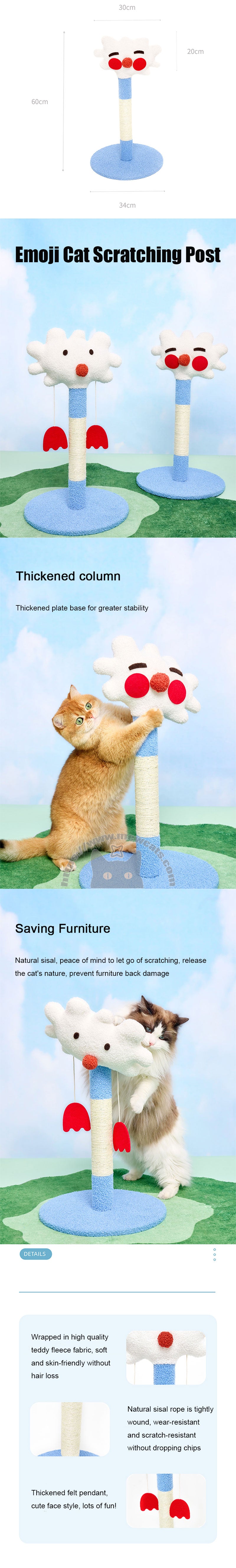 Emoji Cat Climbing Frame Toy 4 Style Tree