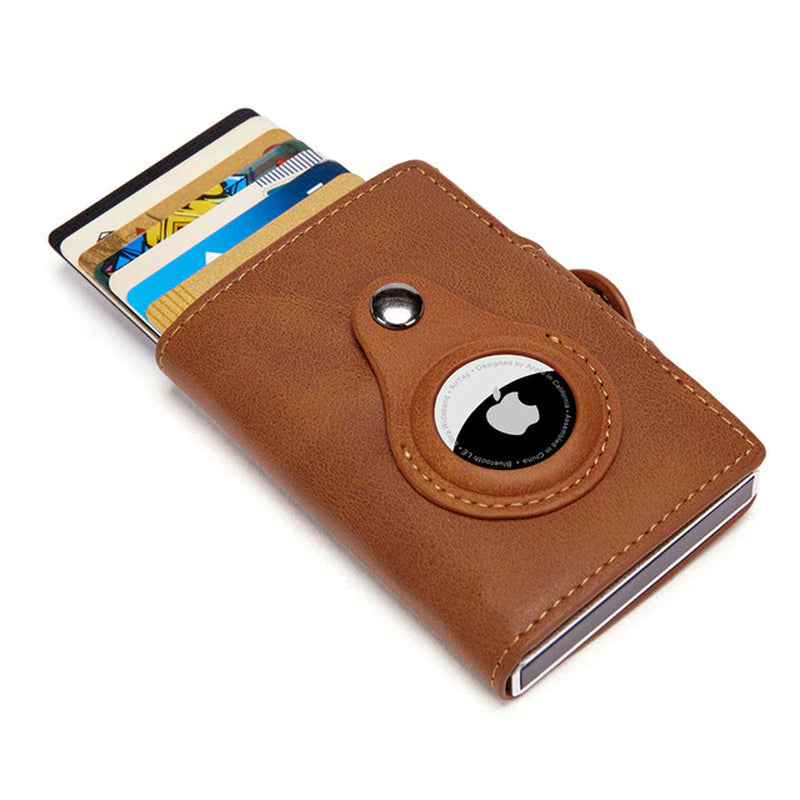 Airtag Wallet Luxury Leather