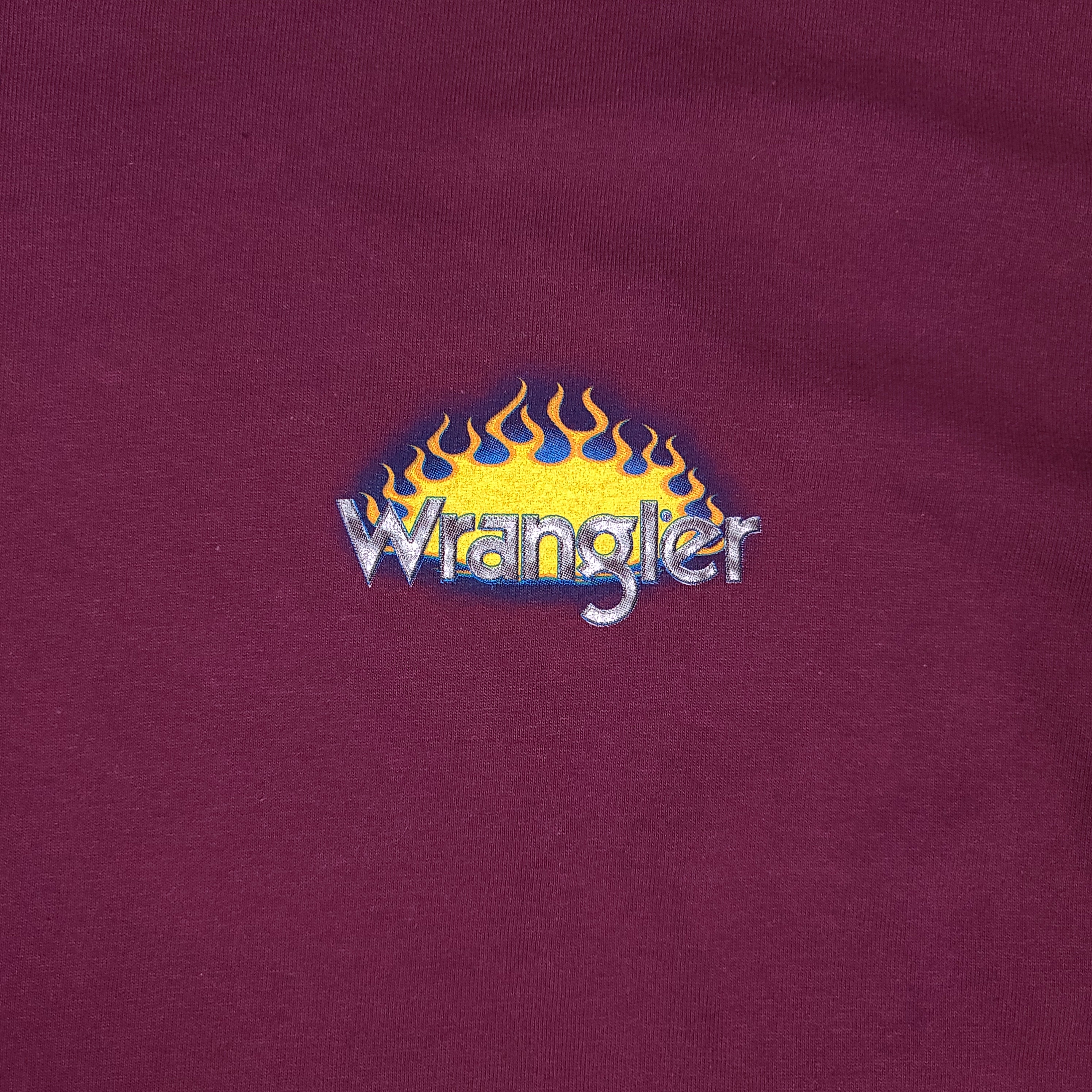 Vintage Wrangler Maroon Tee (New With Tags)