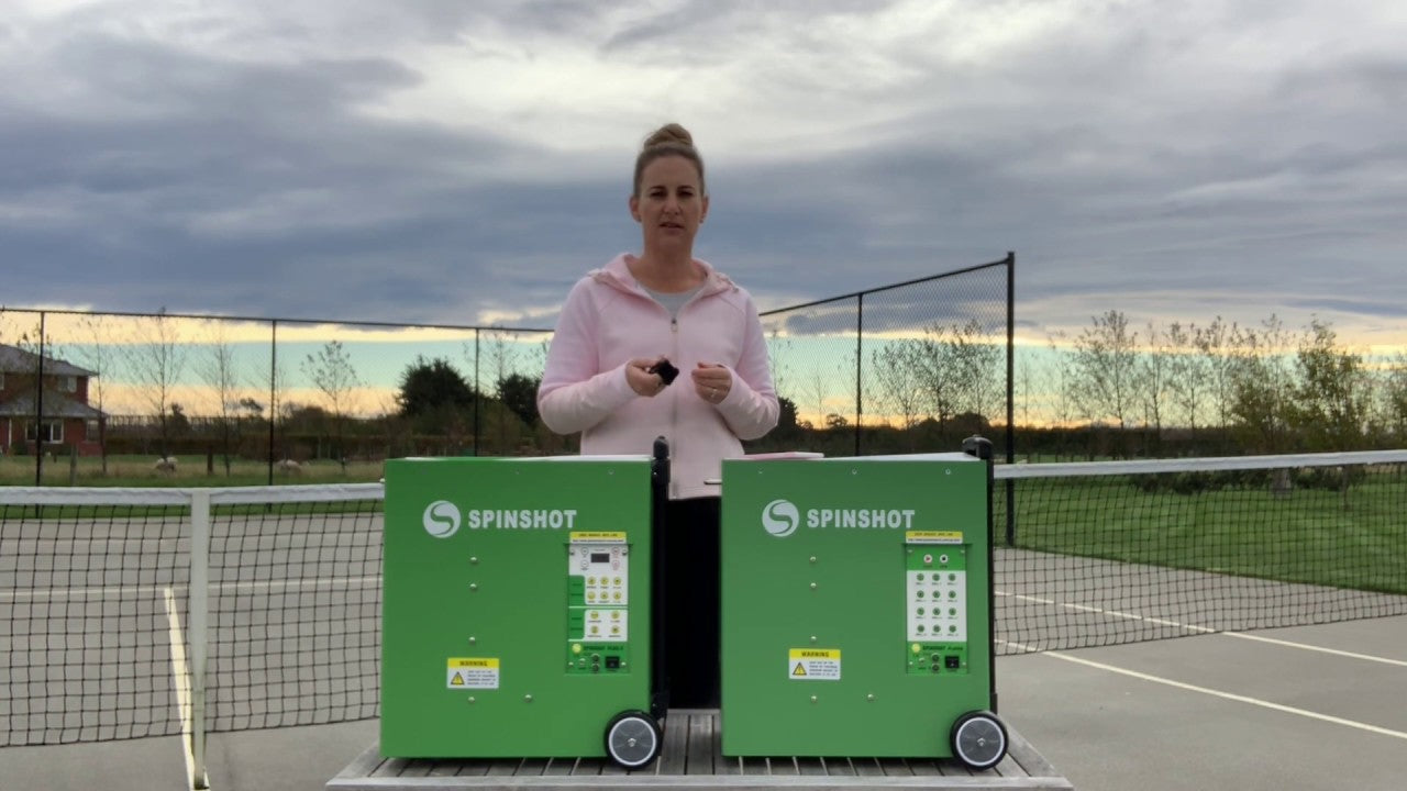 spinshot tennis ball machine