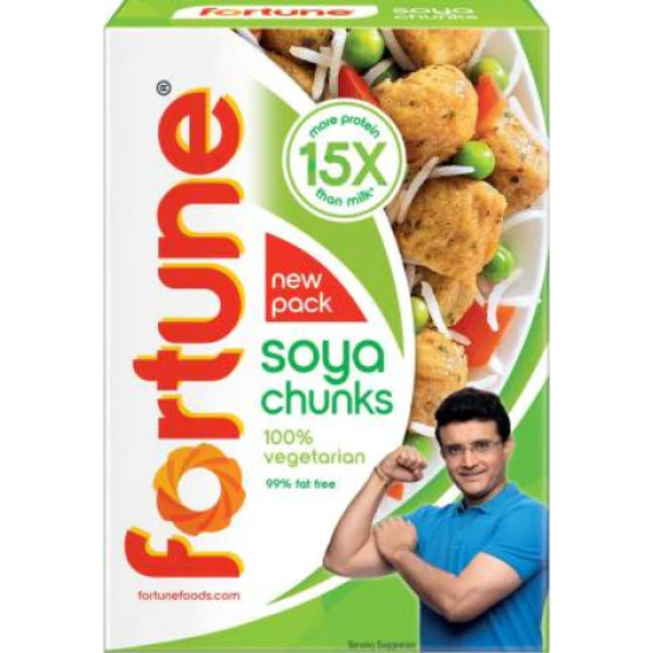Fortune Soya Chunks 15x more protein than milk