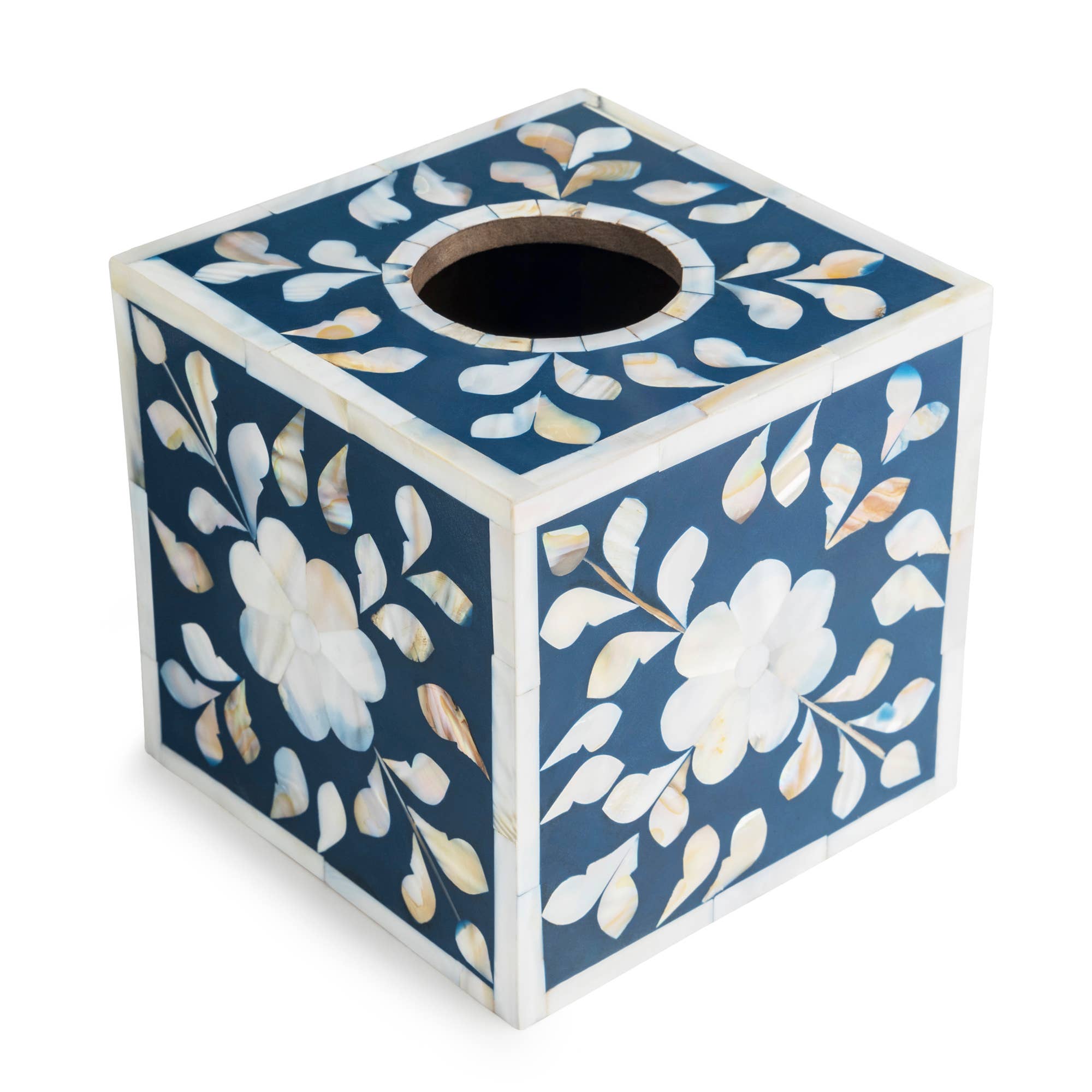 Gauri Kohli - Jodhpur Mother of Pearl Tissue Box Cover