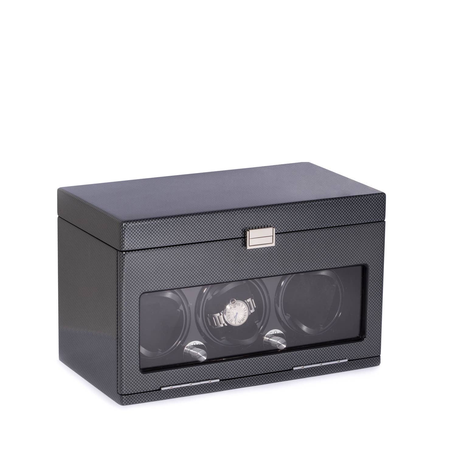 Bey-Berk President Watch Winder - Steel