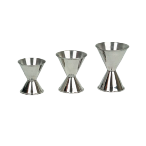 SLJG002 Thunder Group 3/4 Oz. & 1-1/2 Oz. Stainless Steel Jigger