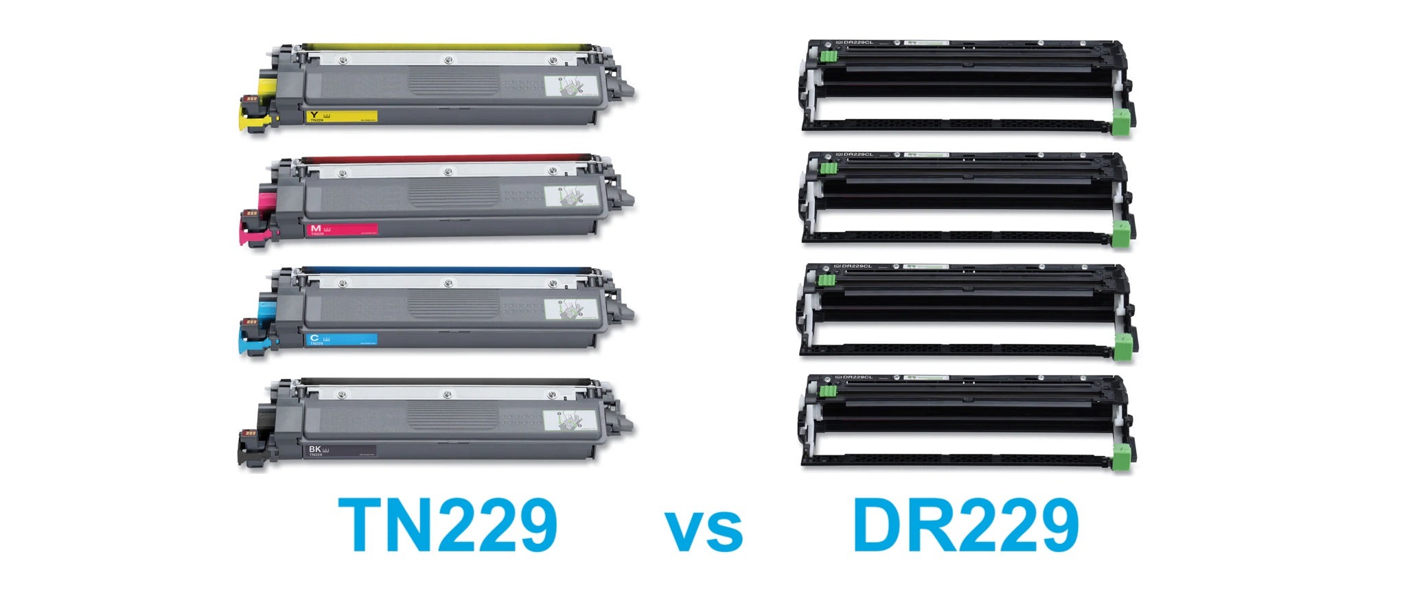 brother tn229 vs dr229cl