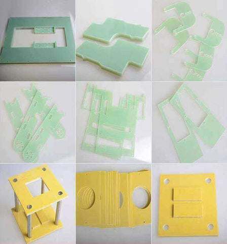 Epoxy plate processing