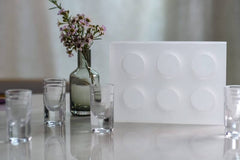 Acrylic sandblasting process