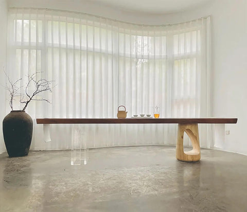 Custom T-Shape Acrylic Furniture Feet