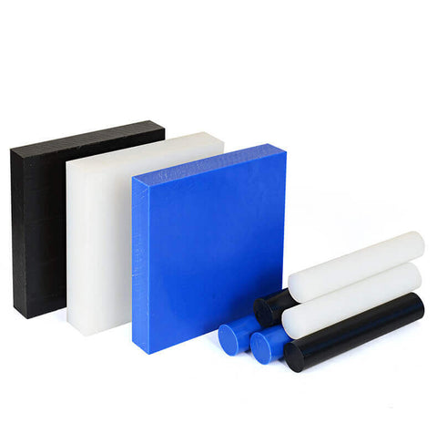 Nylon plastic sheets and rods
