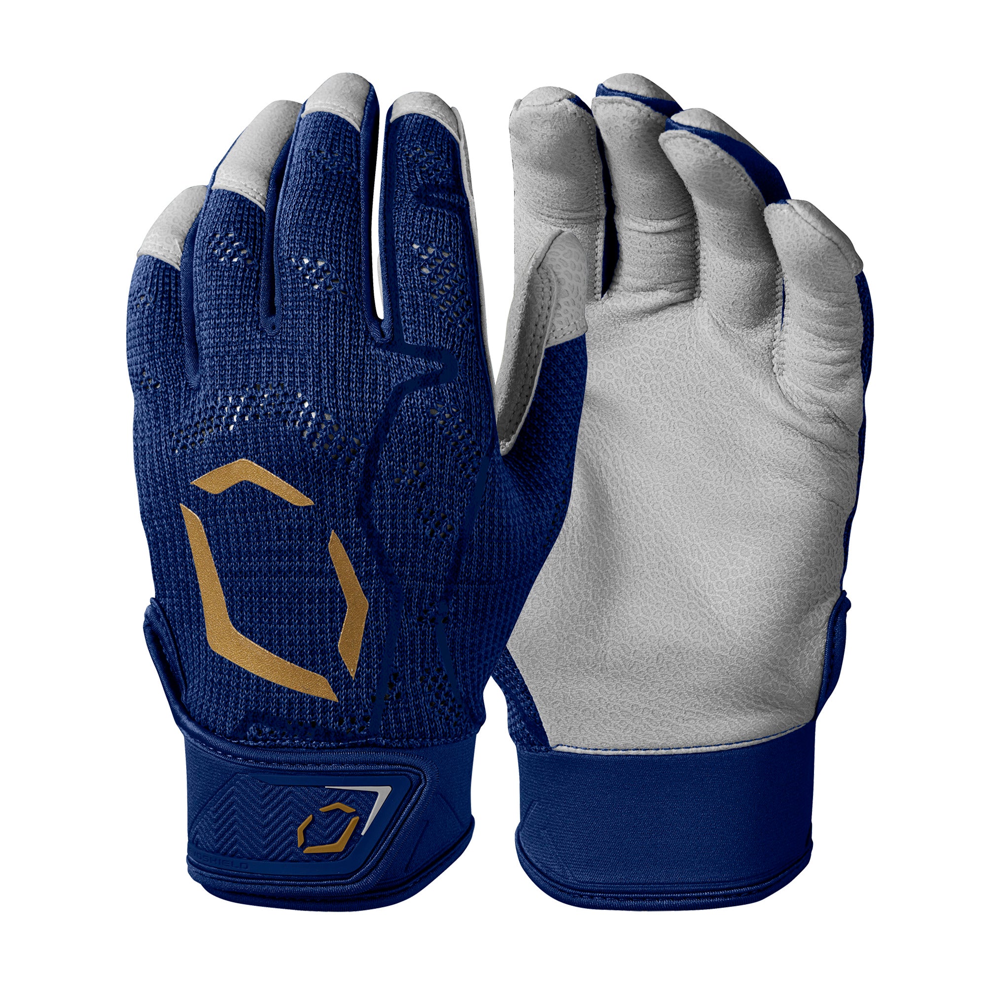 Evoshield Adult Pro-SRZ Batting Gloves Navy