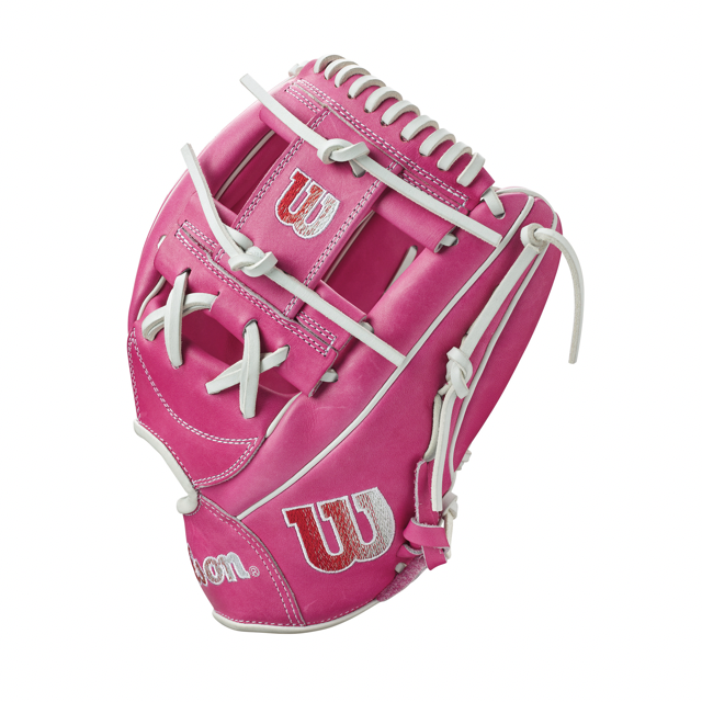 Wilson A2000 Glove of the Month (GOTM) February 2023 Flamingo Pink 1787 11.75