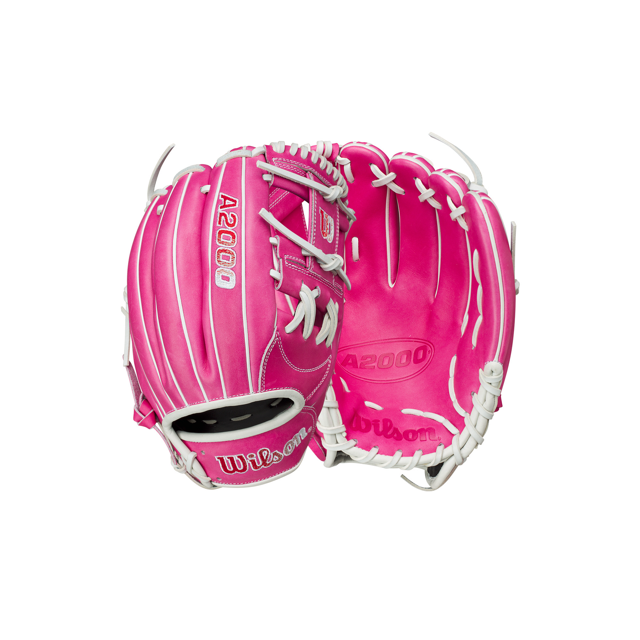 Wilson A2000 Glove of the Month (GOTM) February 2023 Flamingo Pink 1787 11.75