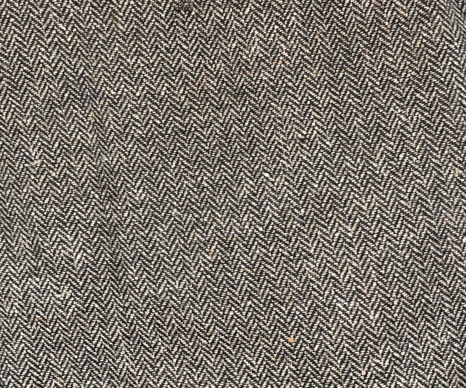 PAISLEY & GRAY Downing Wool-blend Pants Herringbone Brown 42 X 32 L New $125