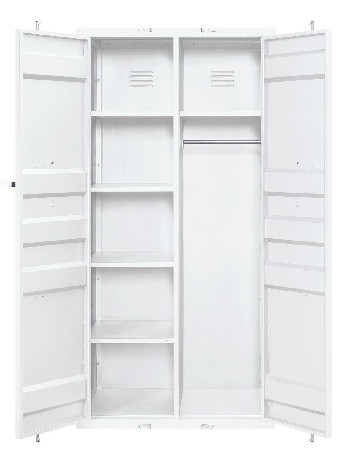 ACME Cargo Wardrobe (Double Door), White 37889