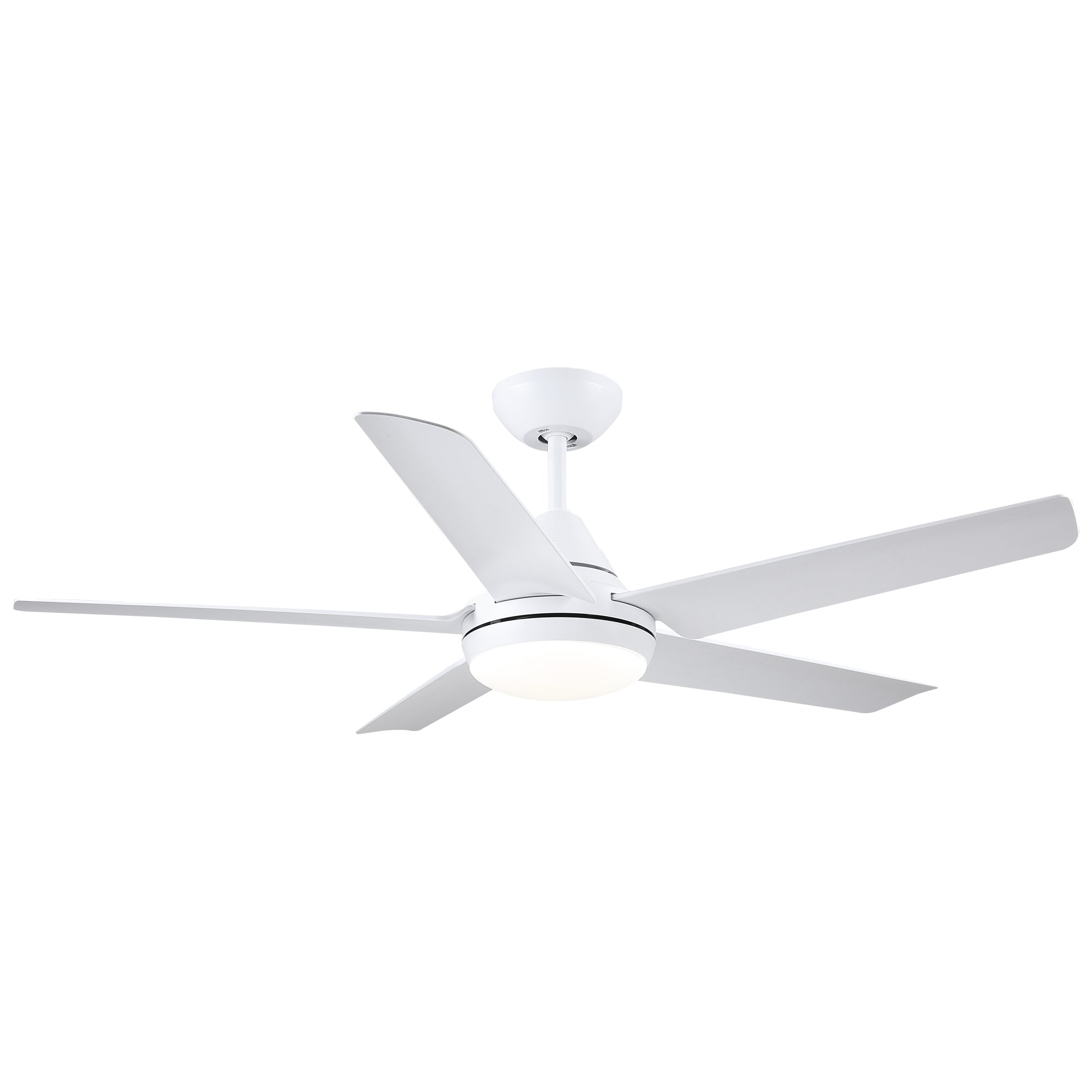 48 In Intergrated LED Ceiling Fan with White ABS Blade