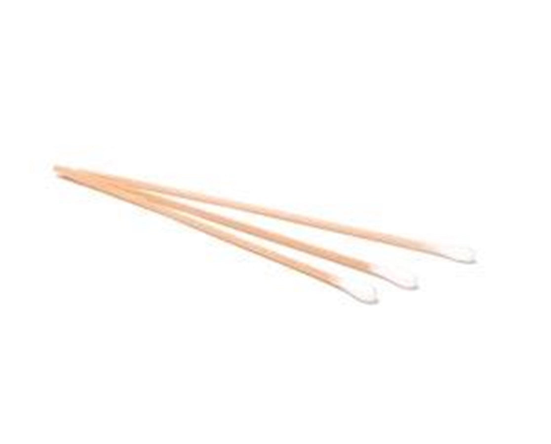 Cotton-Tipped Wood Applicator, Sterile 6